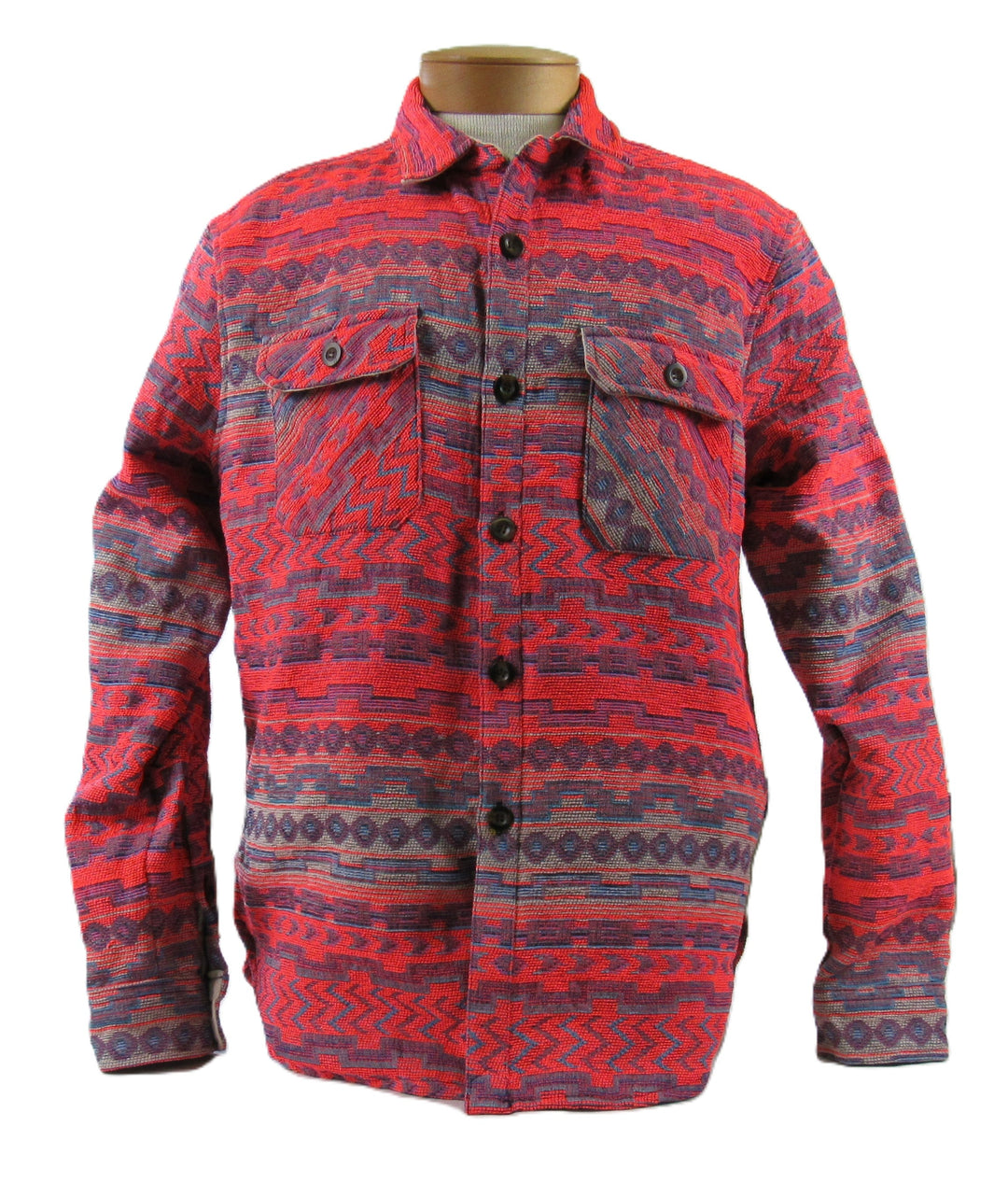 Outer Shirt - Bright Southwest Jacquard
