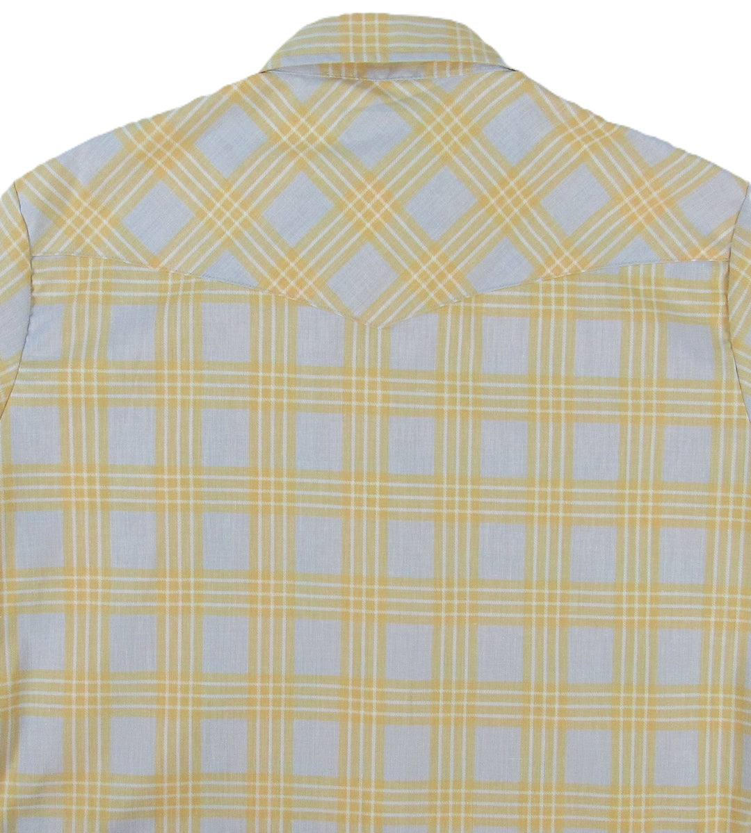 Feather Plaids - Gray & Yellow - Short Sleeve - NEW FIT
