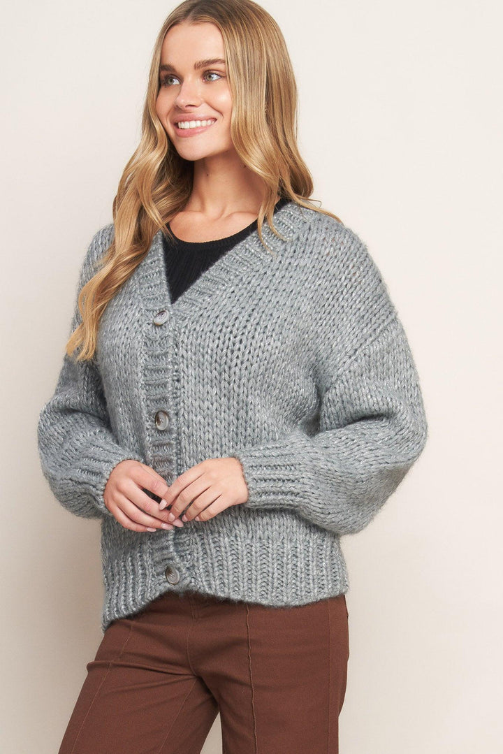 WEEKEND WARMTH SWEATER KNIT CARDIGAN