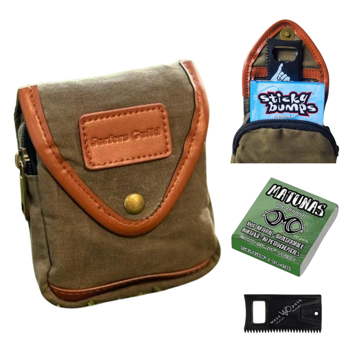 Surf Travel Kit with Wax