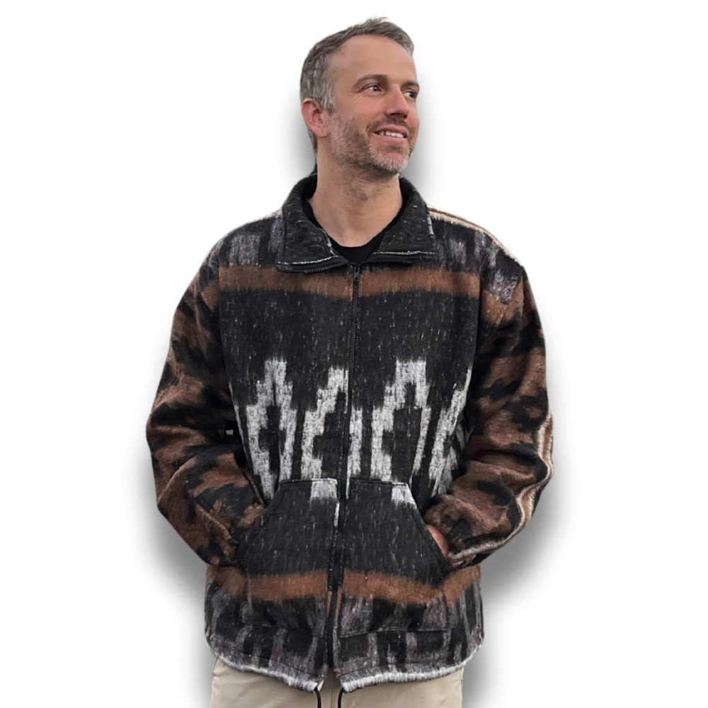 Authentic Baja Jacket - Tan Black