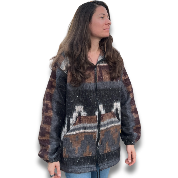 Authentic Baja Jacket - Tan Black