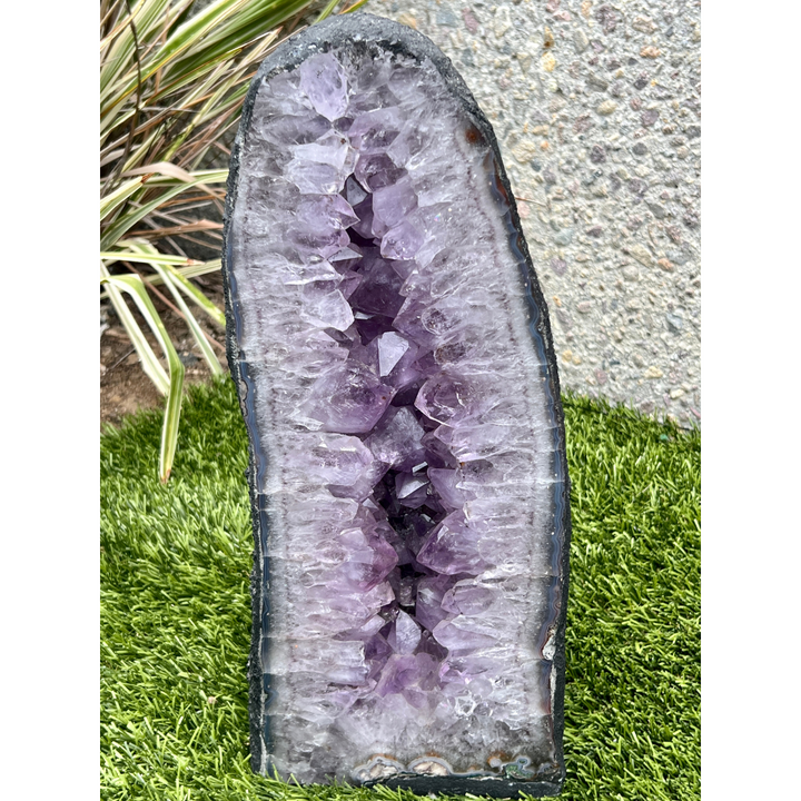 Amethyst Cathedral Geode 18" x 7"