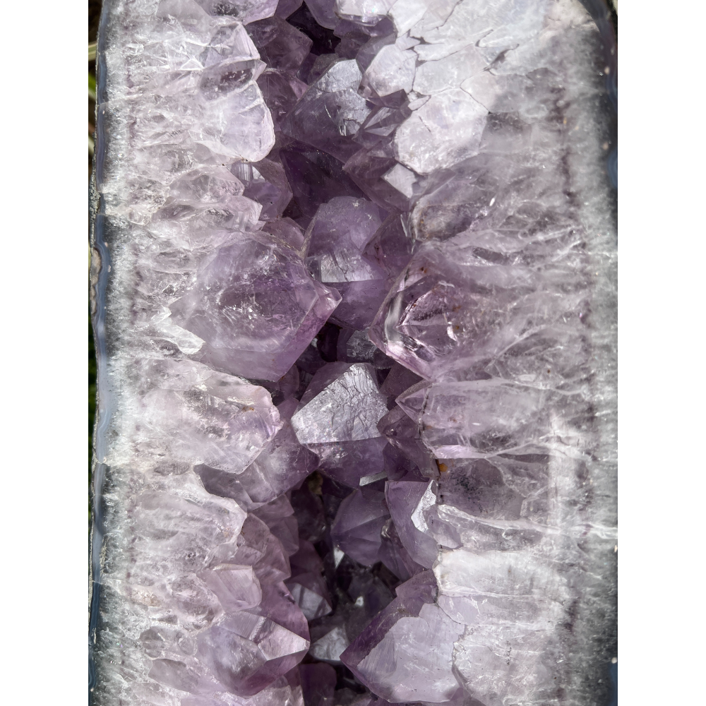 Amethyst Cathedral Geode 18" x 7"