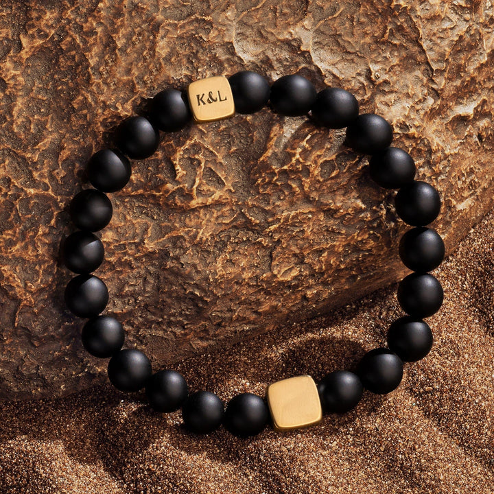 Infinite Potential Onyx Tiger's Eye Bracelet