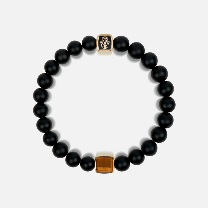 Infinite Potential Onyx Tiger's Eye Bracelet