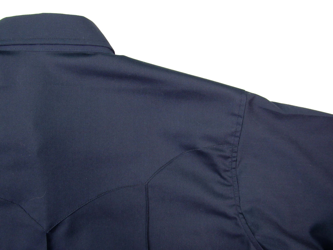 Professional Navy Blue - Long Sleeve - Snaps