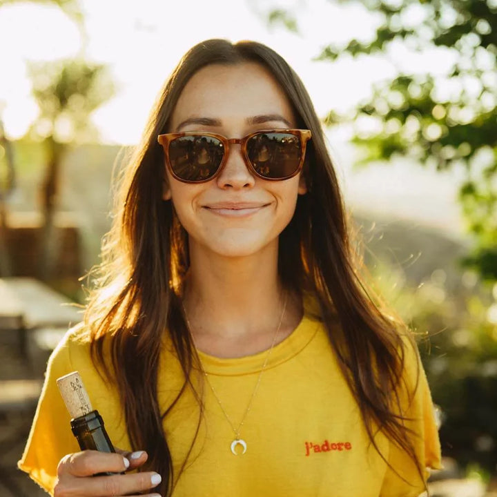 Glossy Blonde Tortoise Shell / Amber Paso Robles