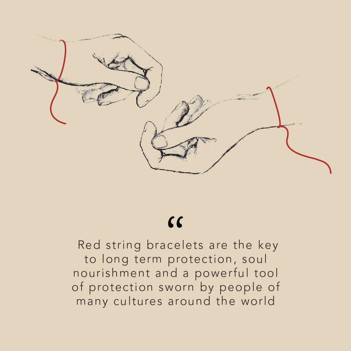 Spiritual Freedom Evil Eye Red String Bracelet