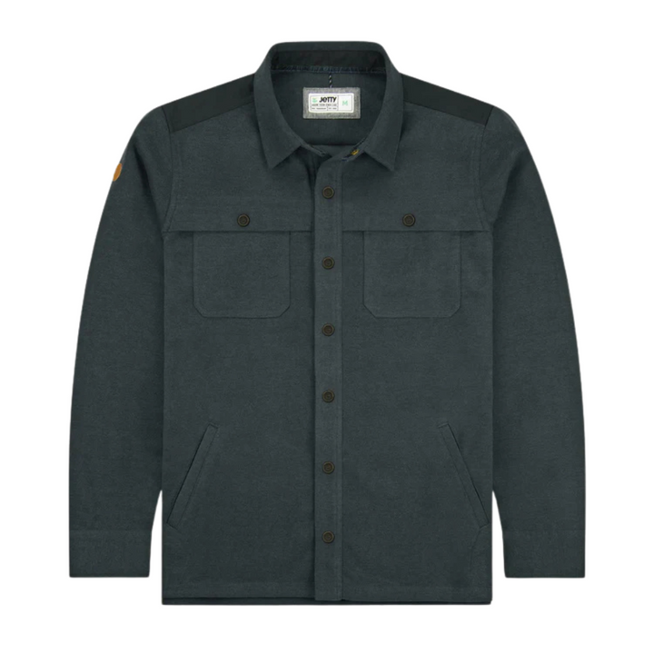 Charcoal Maverick Jacshirt - Long Sleeve Button-Up