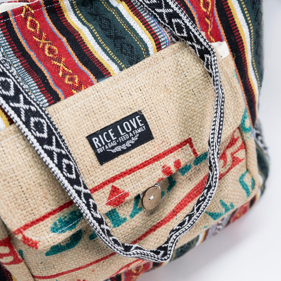 Recycled Travel Tote Delhi