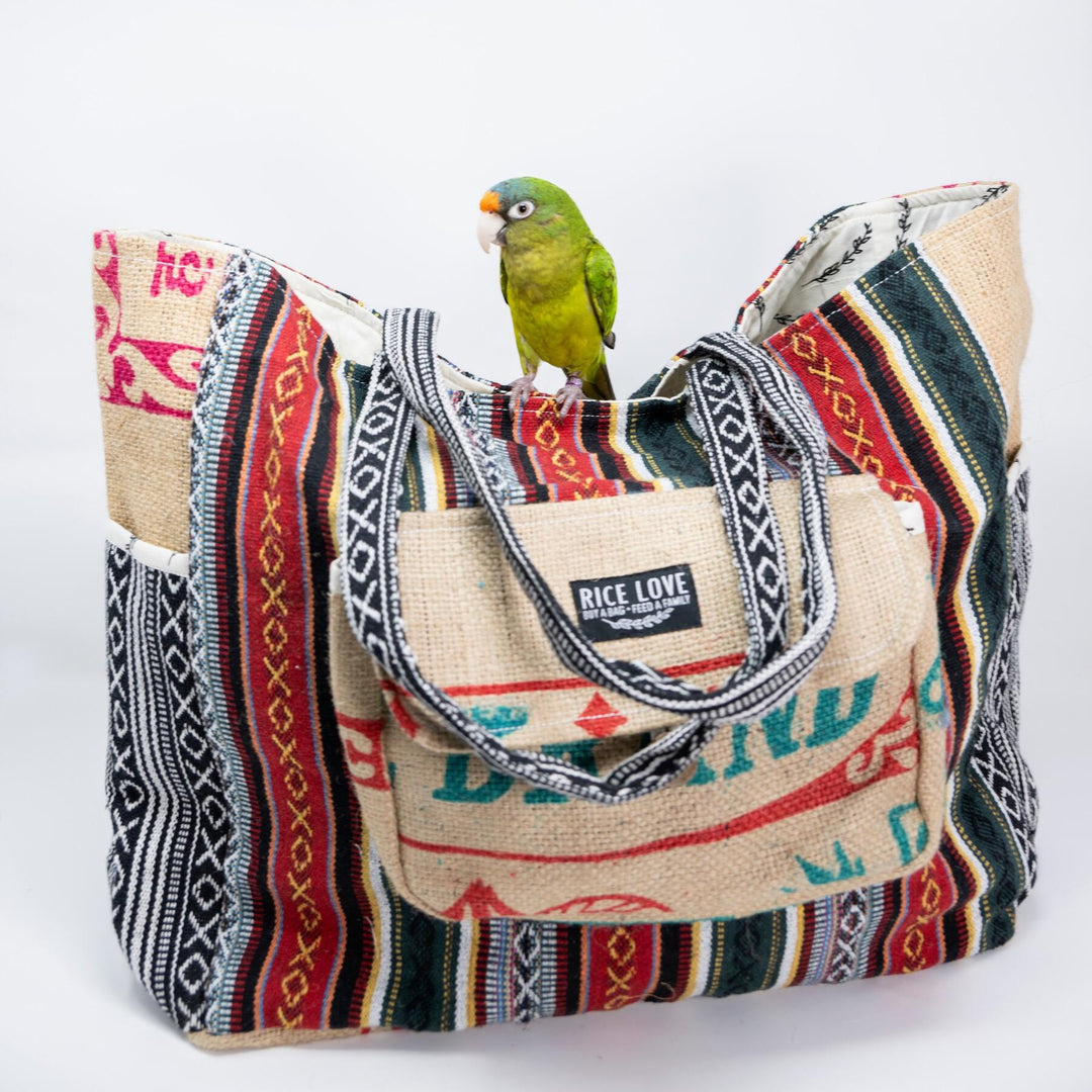 Recycled Travel Tote Delhi