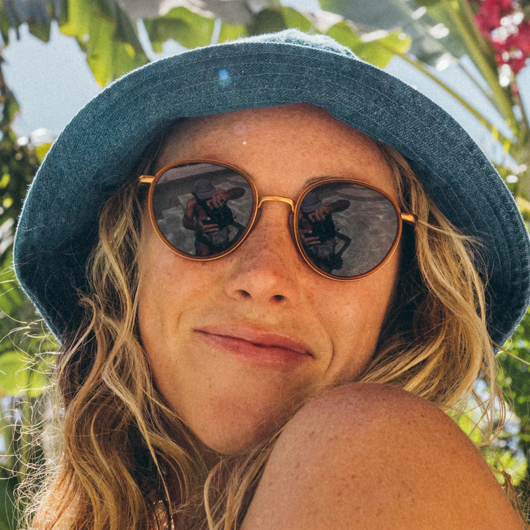 Baia Tangerine Midnight Polarized Sunglasses