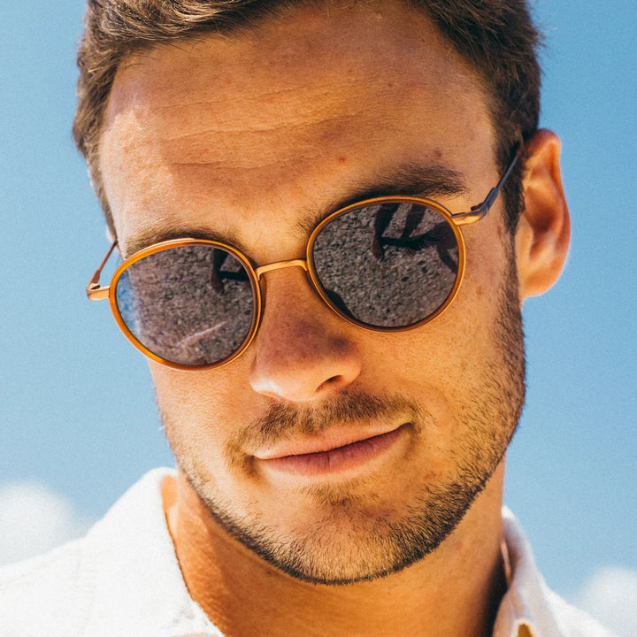 Baia Tangerine Midnight Polarized Sunglasses