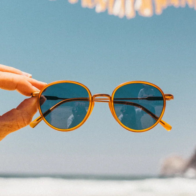 Baia Tangerine Midnight Polarized Sunglasses