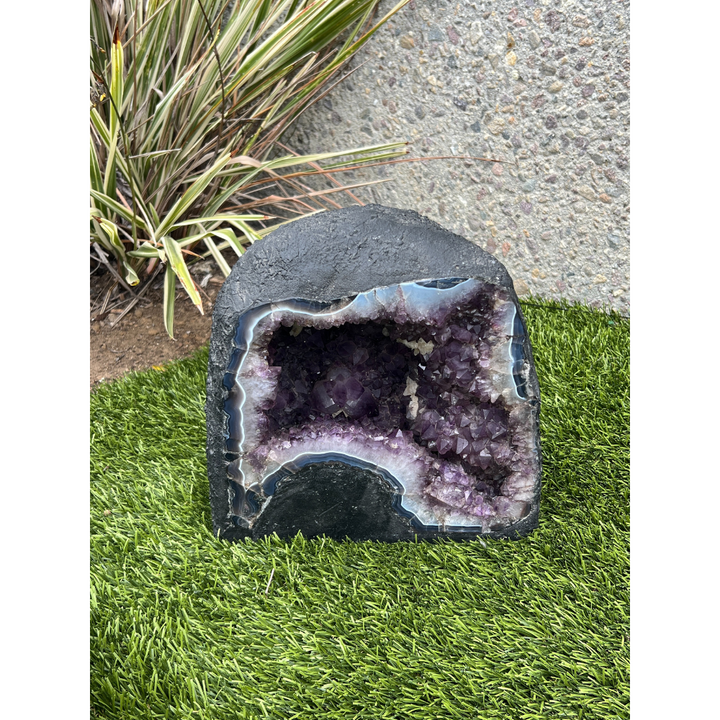 Amethyst Cathedral Geode 12" x 12"