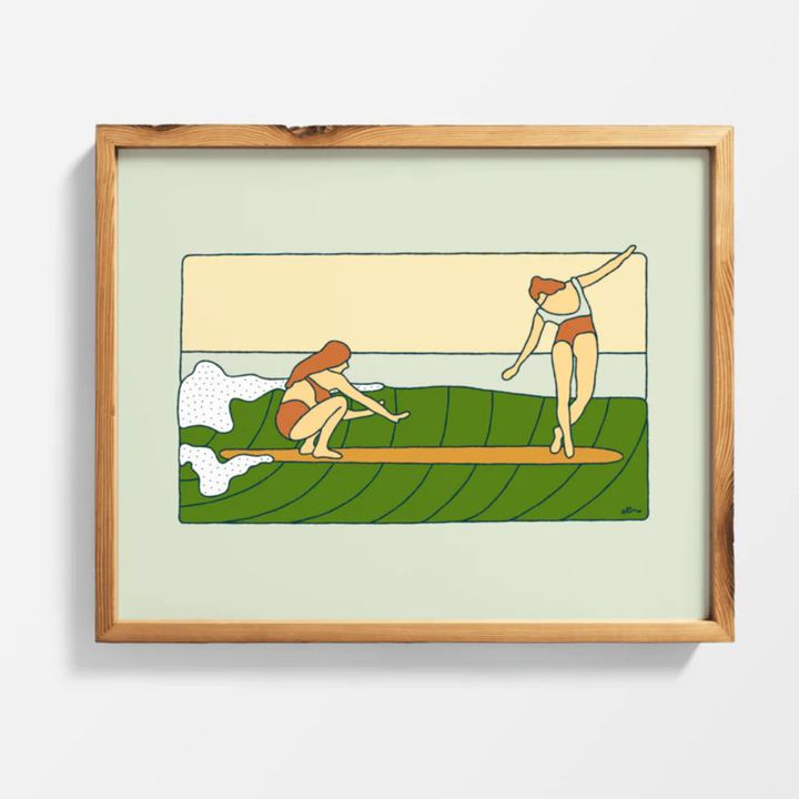 Fall Lurks Art Print