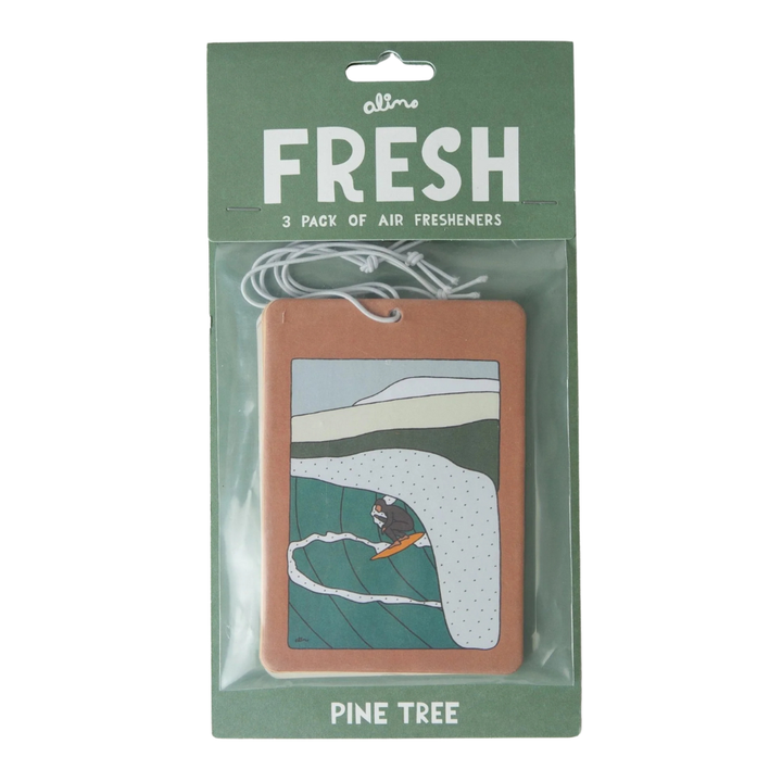 Surfing Air Fresheners - Pack of 3