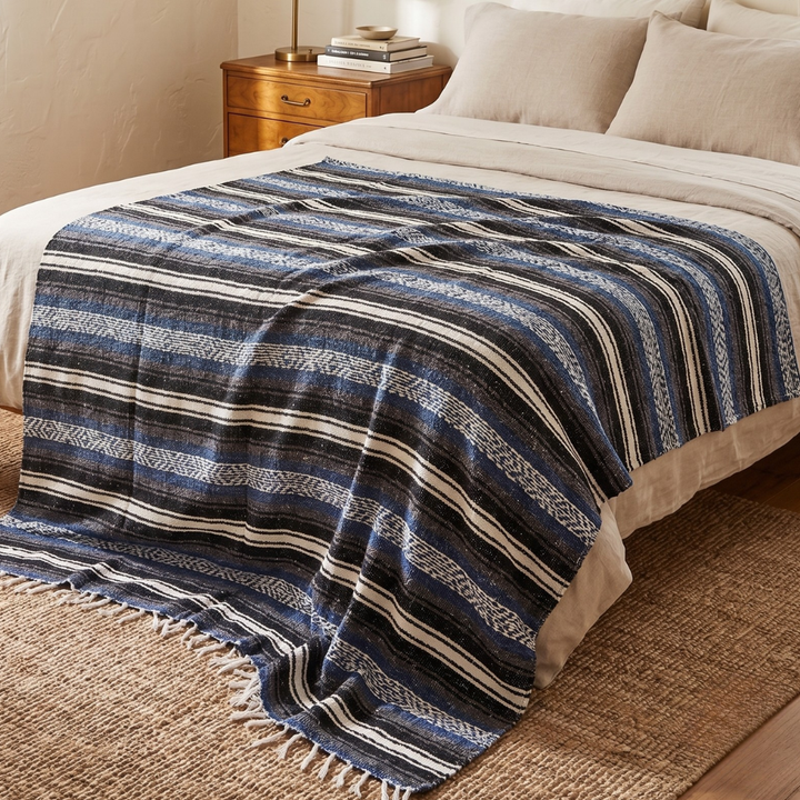GIANT Falsa Blanket - 8.5' x 5' Authentic Mexican Blankets