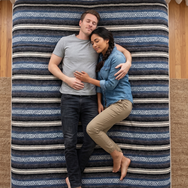 GIANT Falsa Blanket - 8.5' x 5' Authentic Mexican Blankets