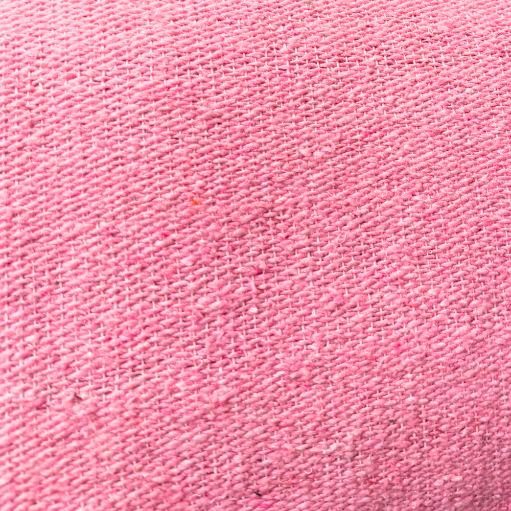 Solid Pink Mexican Blanket