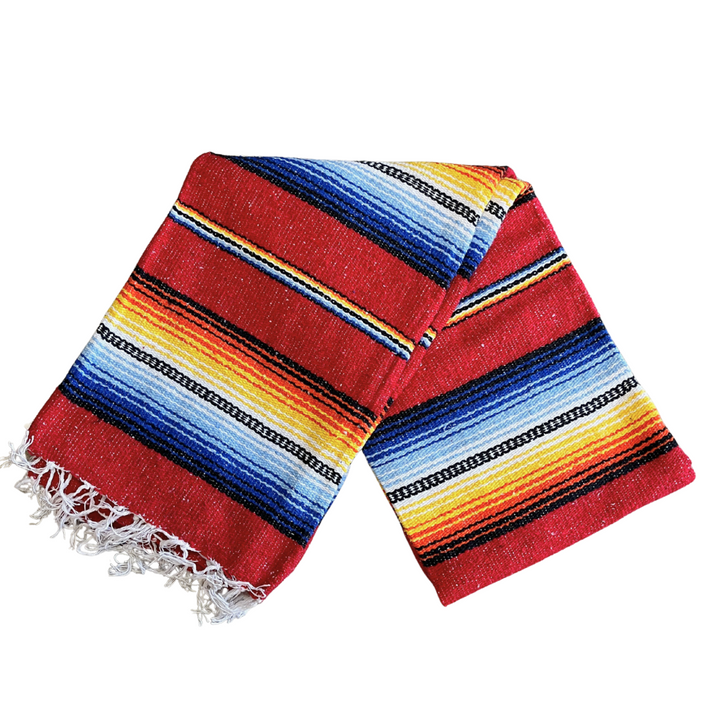 Holiday Gift Set | 3x Mexican Blankets Festive Colors