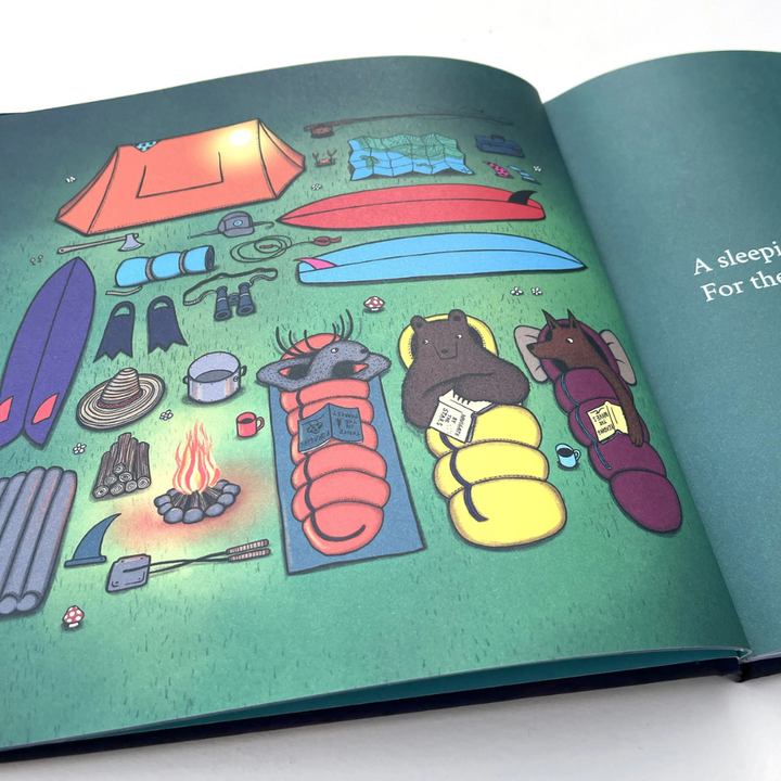 Surfing Animals Book - The Magic Trip