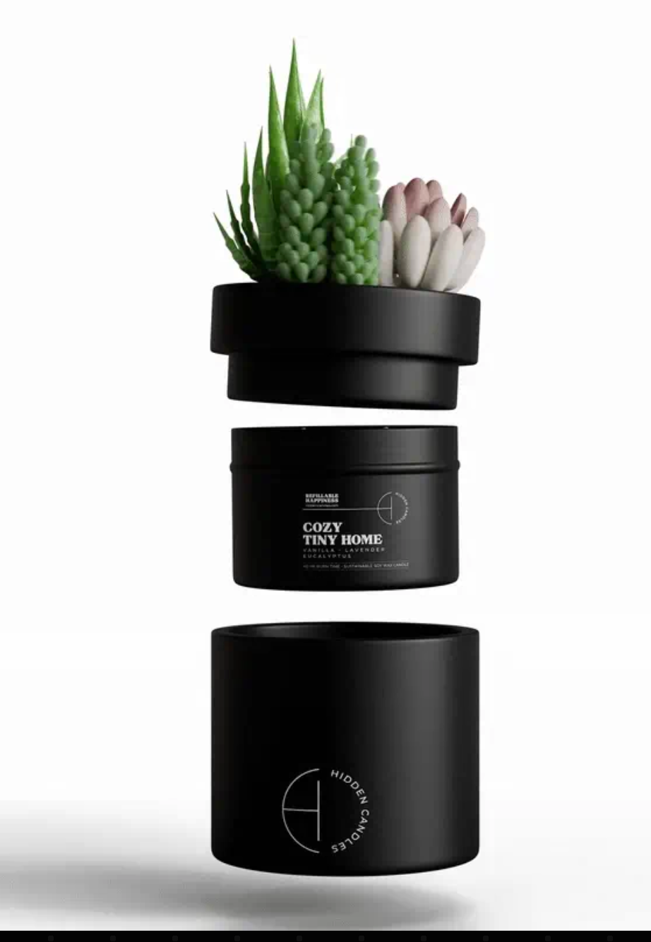 The Hidden Candle - Decorative Hideaway Candle