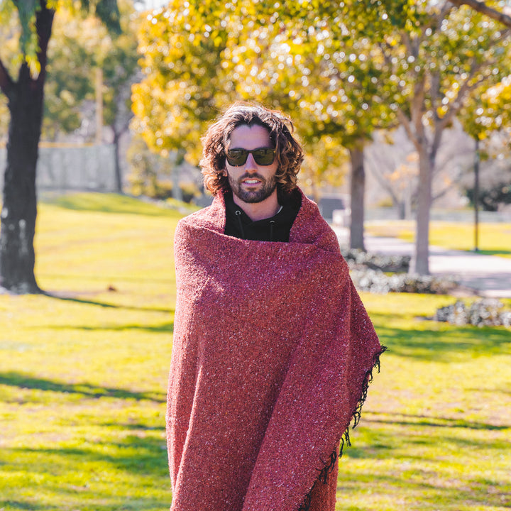 Holiday Gift Set | 3x Mexican Blankets Solid Colors