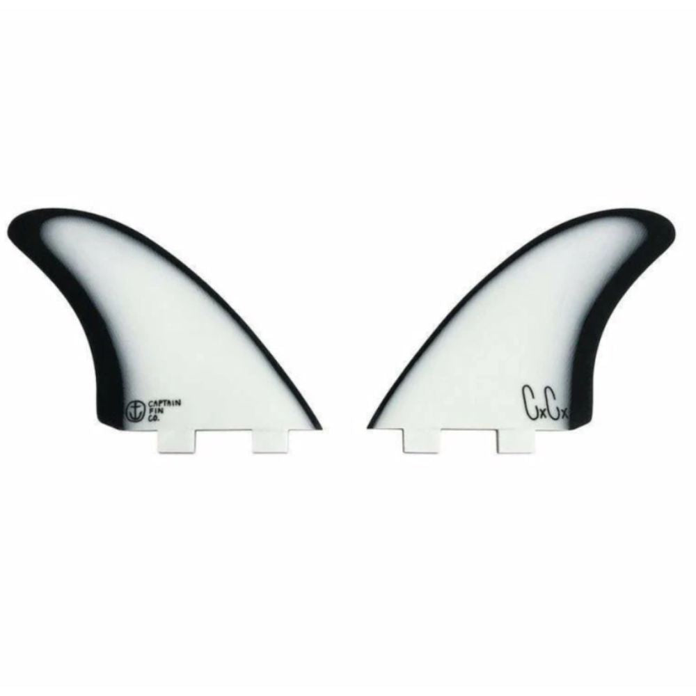 Chris Christenson Twin Fin Especial (Twin Tab) - White/Black