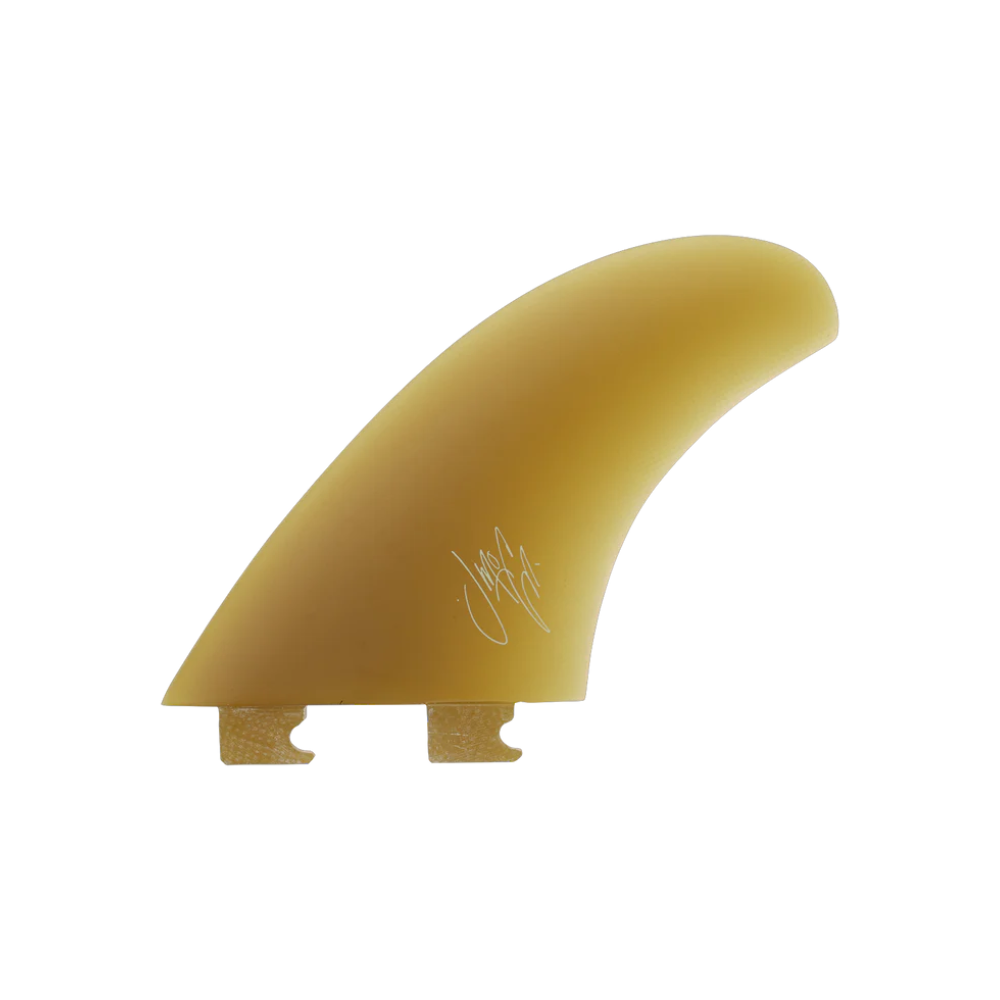 McCallum Raked Quad Fins (Twin Tab) - Yellow