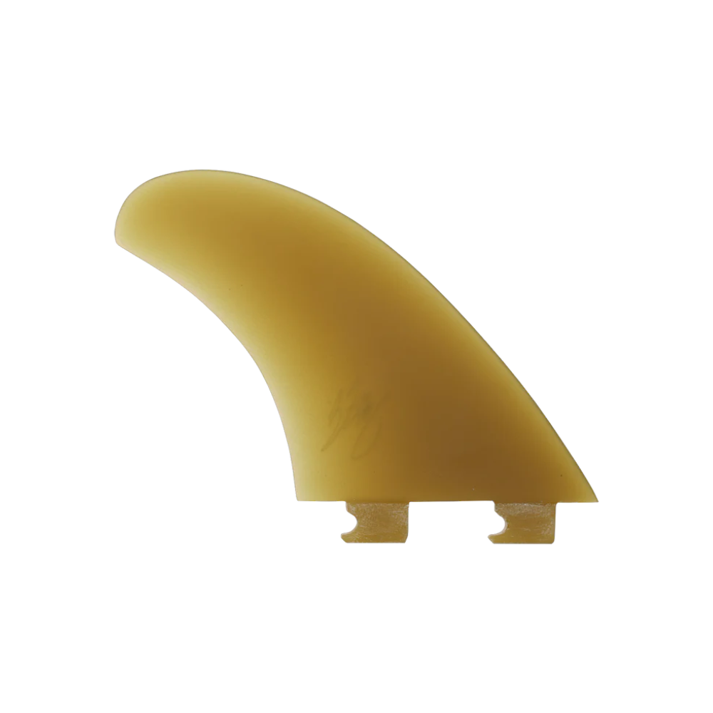 McCallum Raked Quad Fins (Twin Tab) - Yellow