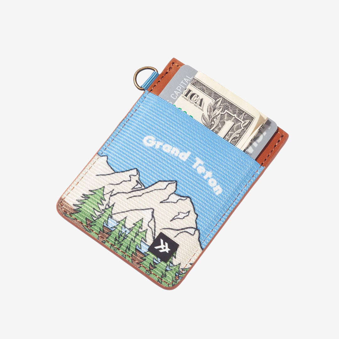 Grand Teton - Vertical Leather Wallet