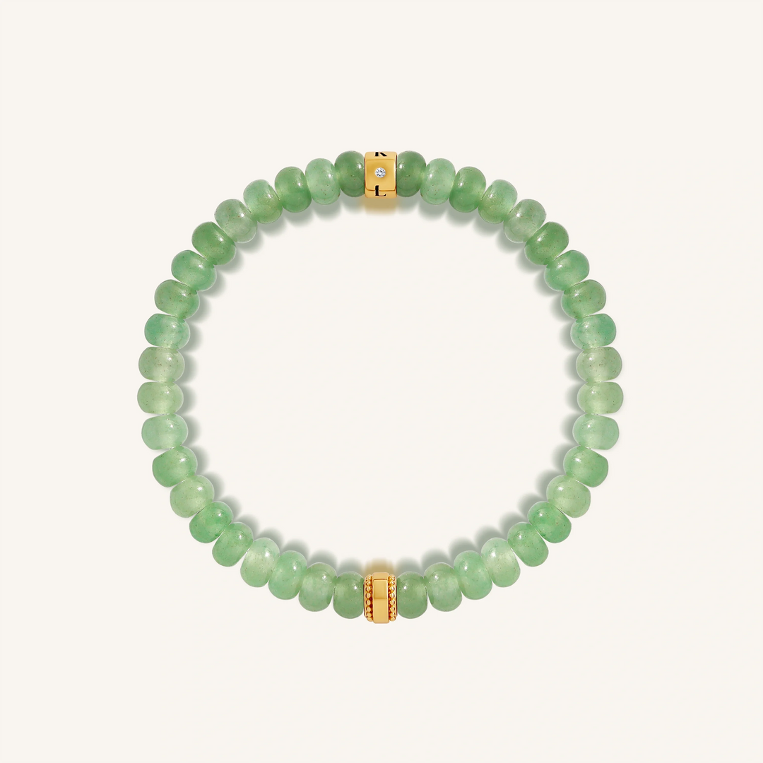 Sacred Balance Jade Stretch Bracelet