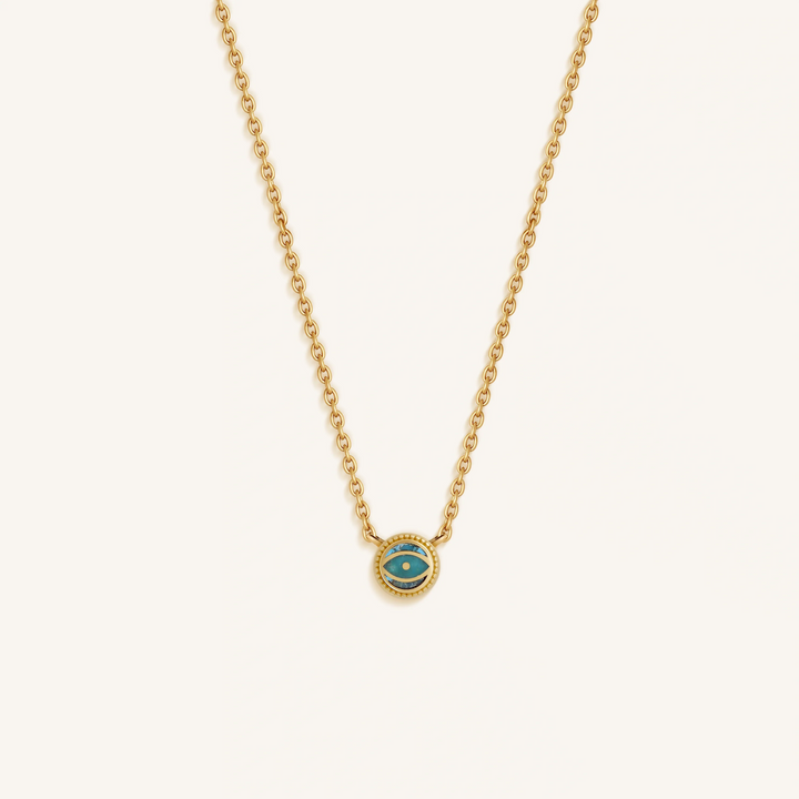 Horizon Spirit Turquoise December Birthstone Gold Necklace