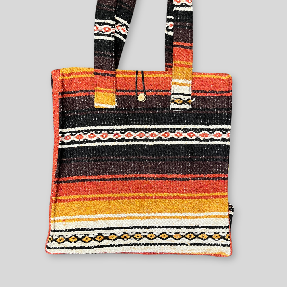 Retro Baja Shoulder Tote Bag