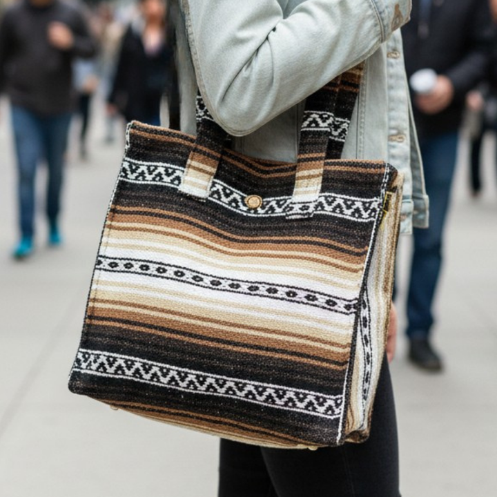 Sand & Stone Shoulder Tote Bag