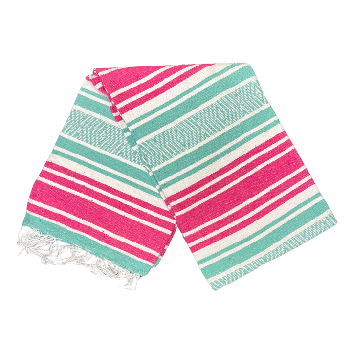 Saltillo Falsa Blanket - Cotton & Recycled Fiber
