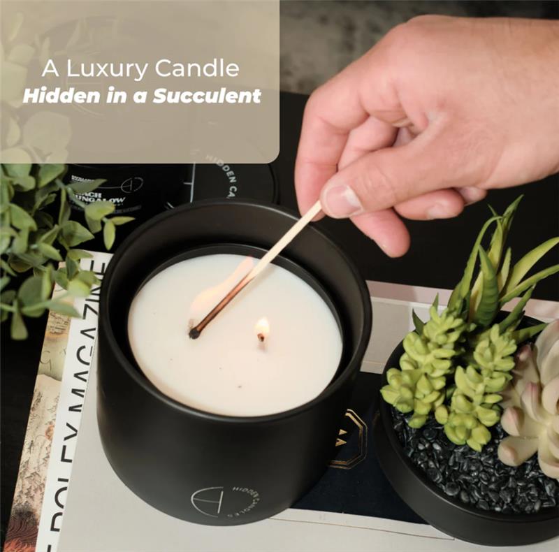 The Hidden Candle - Decorative Hideaway Candle