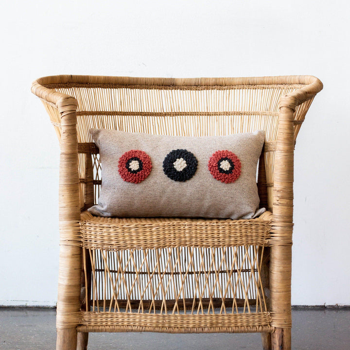 AfriScandi Circles Throw Pillow