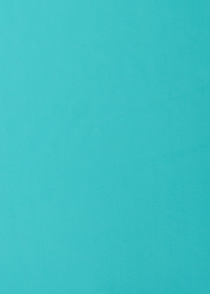 Aqua Embroidered Convertible Ruched Rashguard