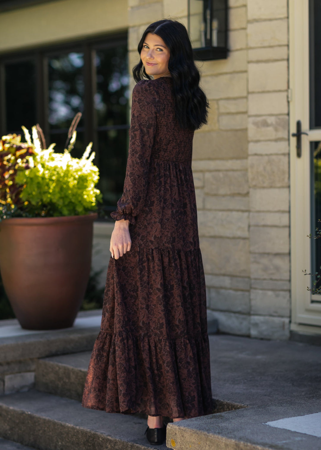 Aurora Smocked Maxi Dress