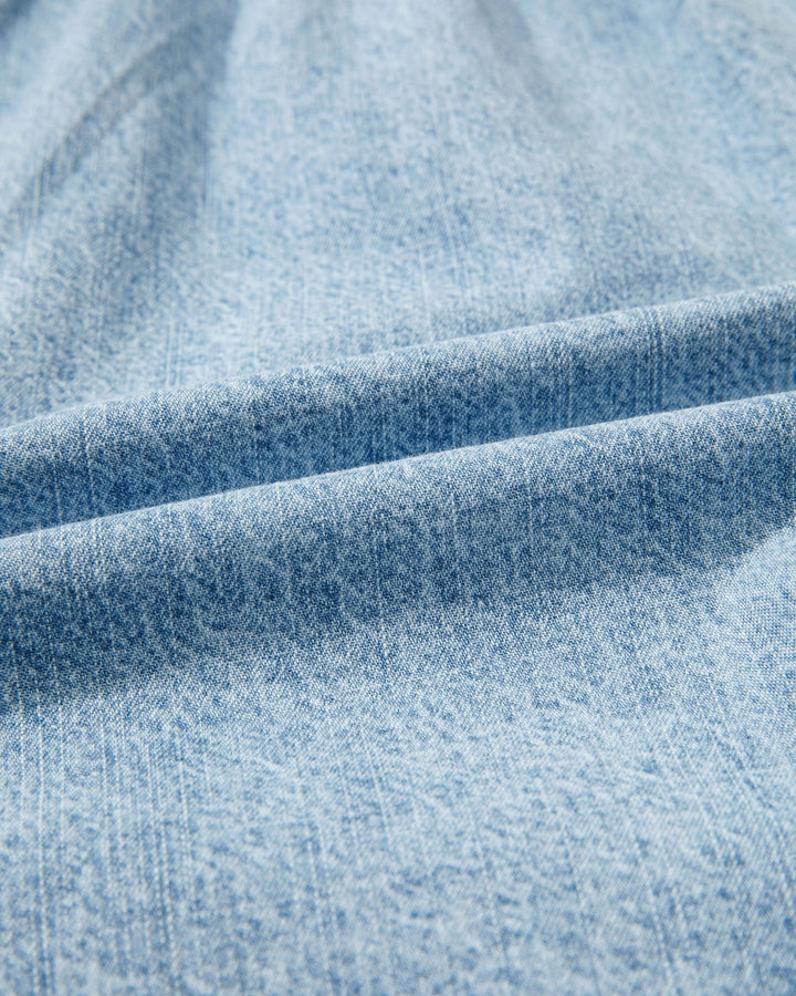 Finlee Frayed Edge Casual Denim Shorts