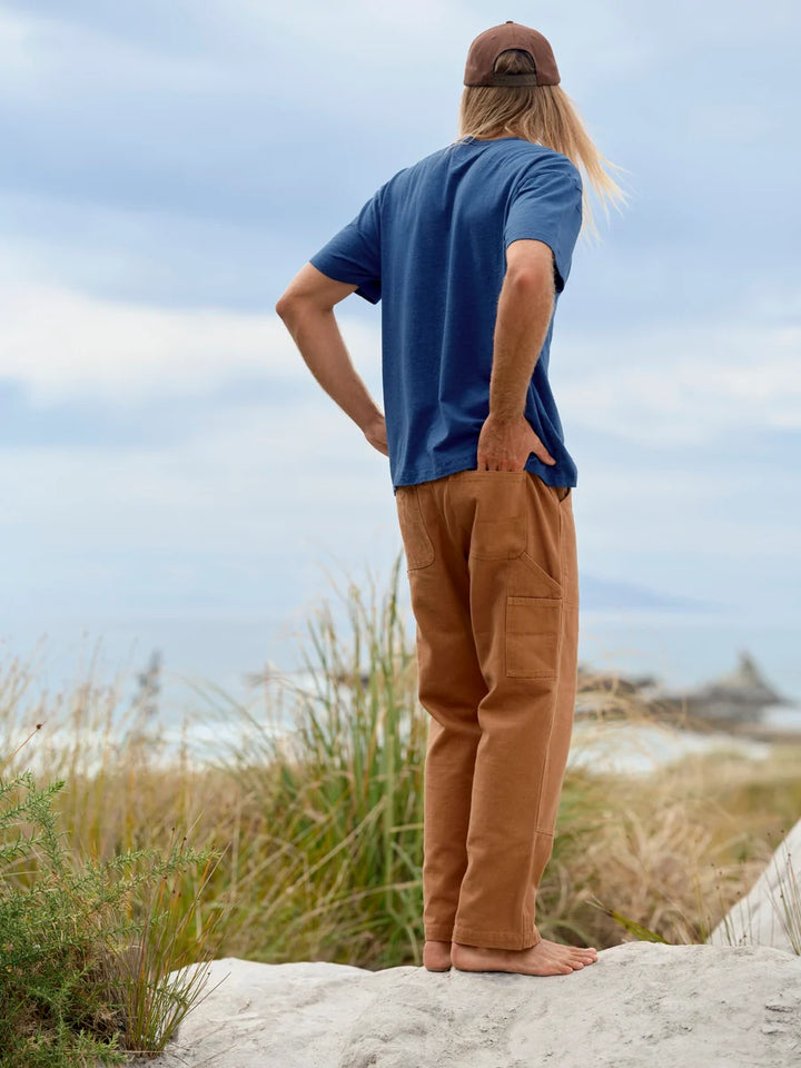 Mollusk Canvas Work Pants Men's | Almond