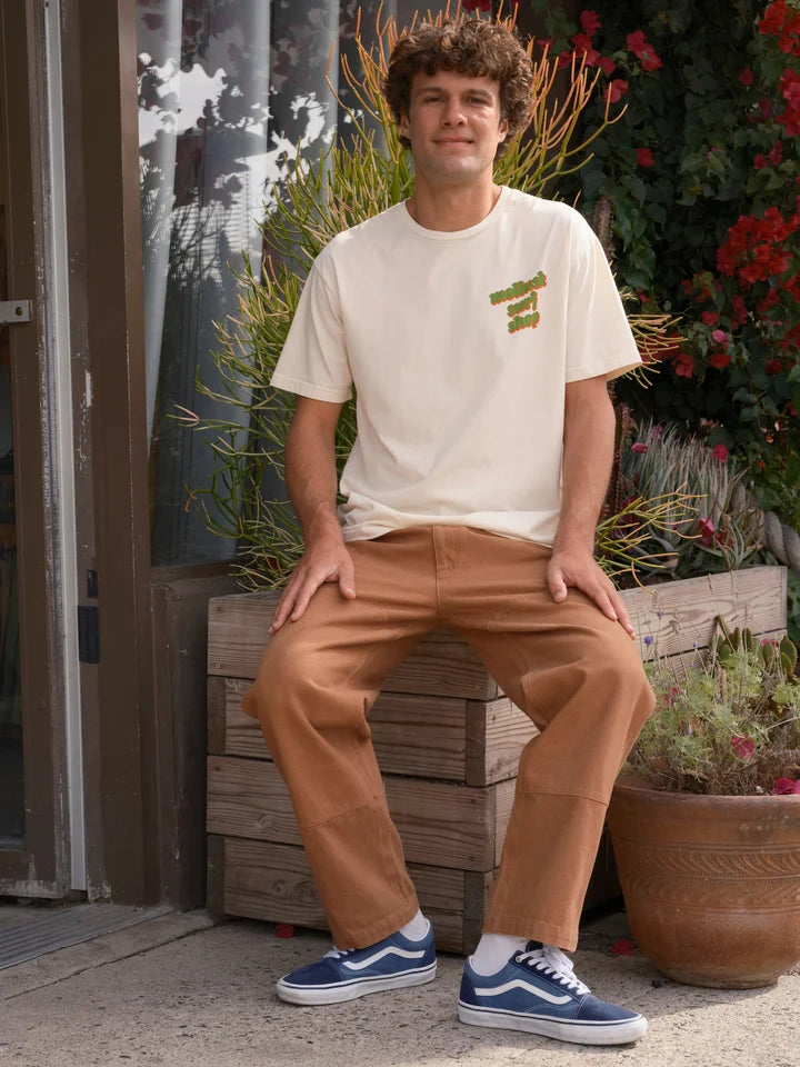 Mollusk Canvas Work Pants Men's | Almond