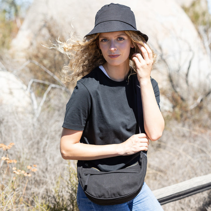 Organic Cotton Crossbody Bag