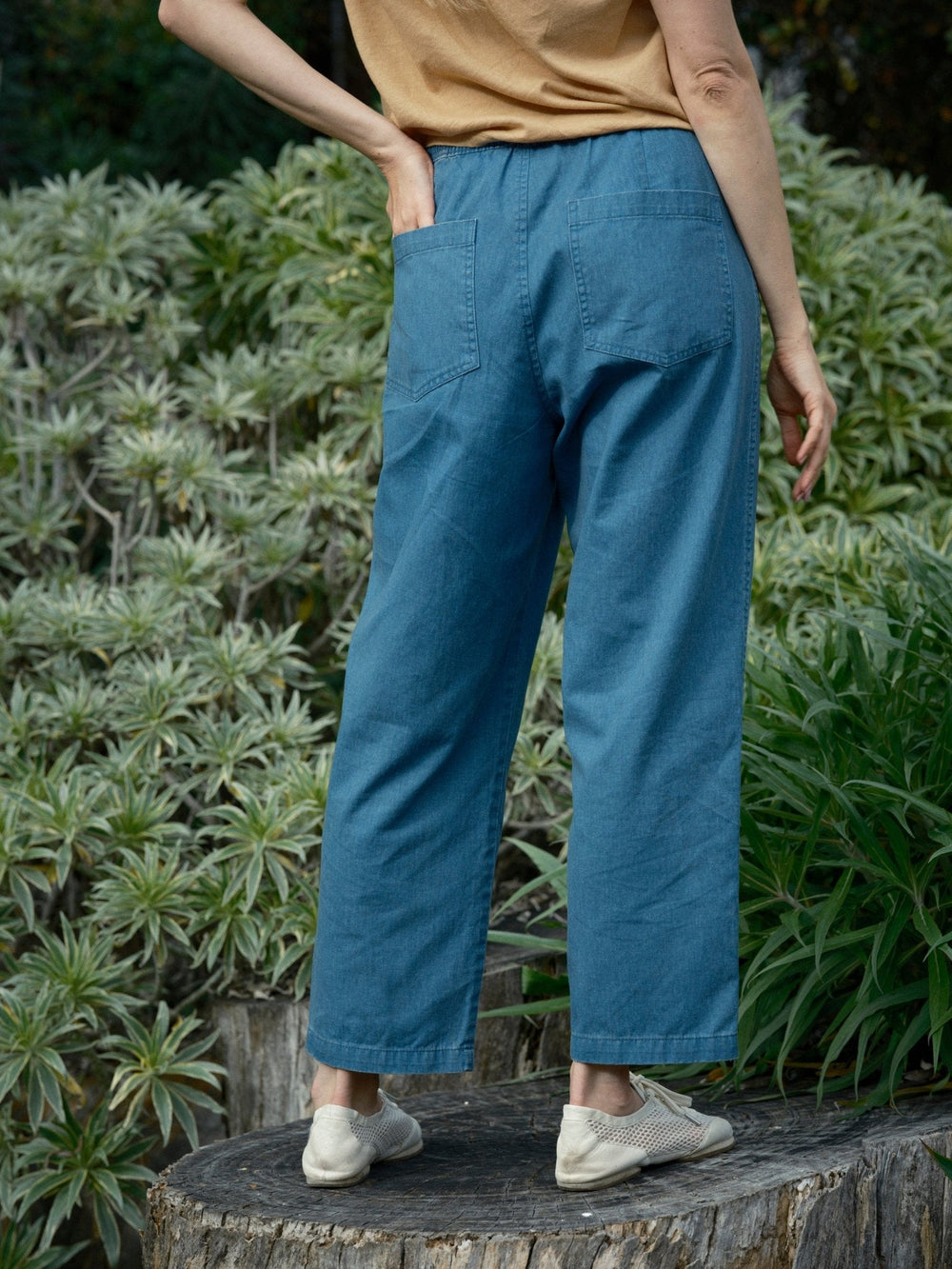 Mollusk Drawstring Weekend Pants Cadet Blue