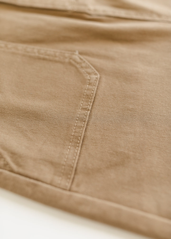 Erica Cotton Twill Midi Skirt