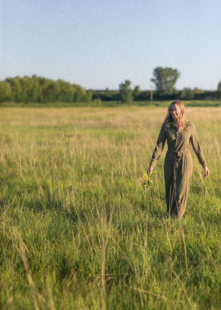 Essential Linen Shirt Dress