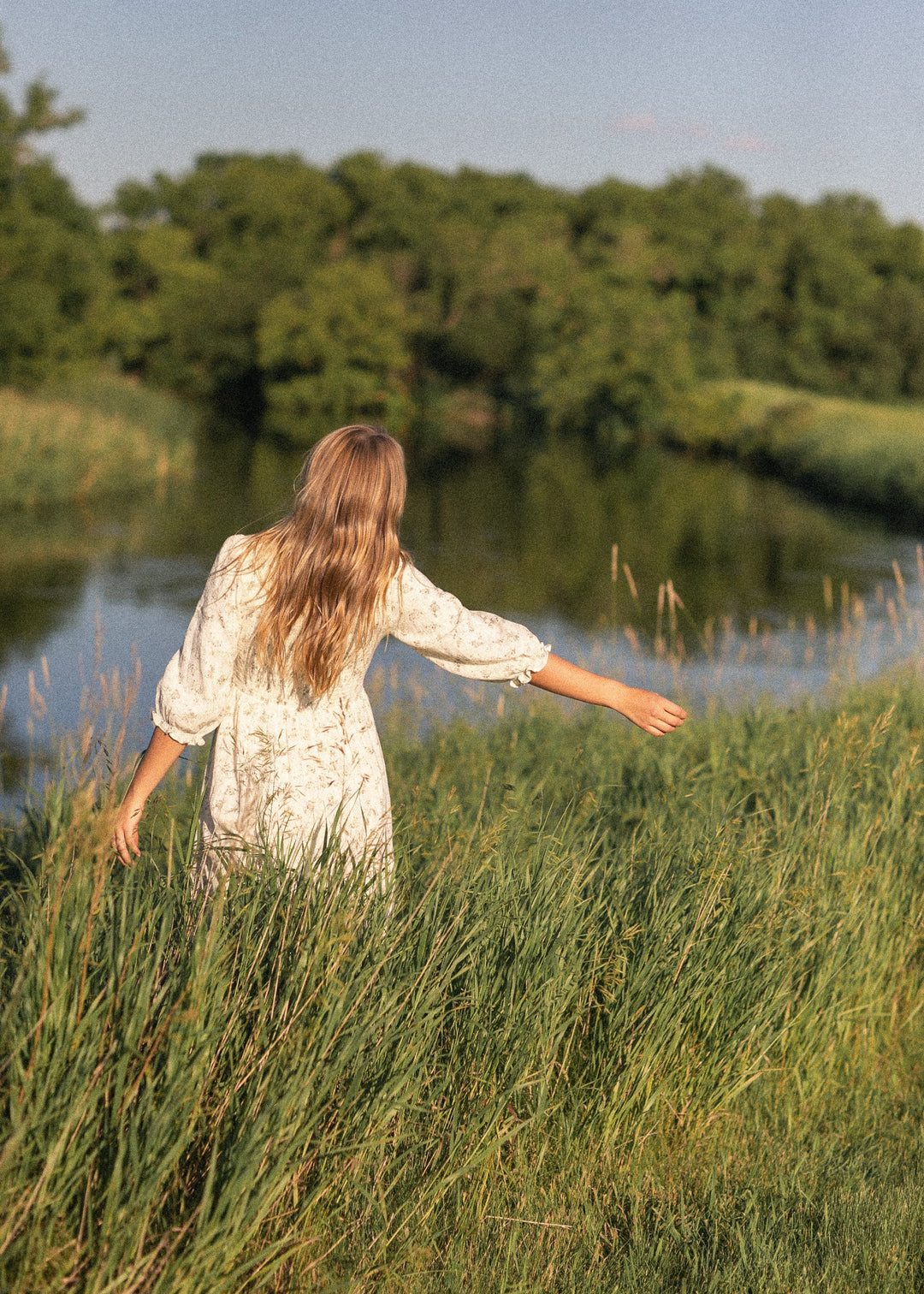 Flora Smocked Midi Dress